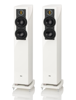 ELAC FS 267, Weiß HG - 21/2-Wege Bassreflex Standlautsprecher mit JET 5 Hochtöner, Stück UVP 1390 €