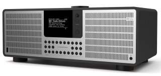 REVO SuperSystem Schwarz-Silber - Internetradio DAB+ Bluetooth | Auspackware, wie neu