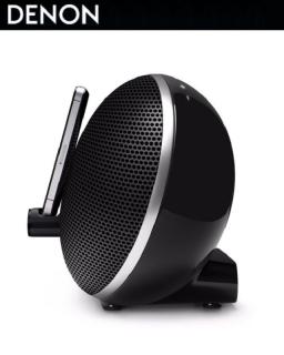 Denon DSD300 Cocoon Schwarz - iPod/iPhone-Dock AirPlay Internetradio | Auspackwar, sehr gut