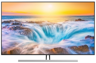 SAMSUNG GQ55Q85RGTXZG 55 Zoll 138 cm 4K QLED TV | Neu, Rückwand leicht beschädigt